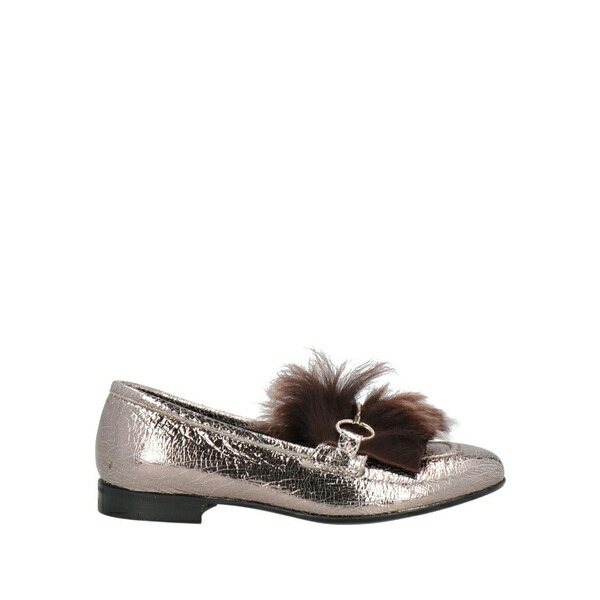 【貨物輸送無料】 ヘンダーソン・ブラッコ レディース スリッポン・ローファー シューズ Loafers Metallic