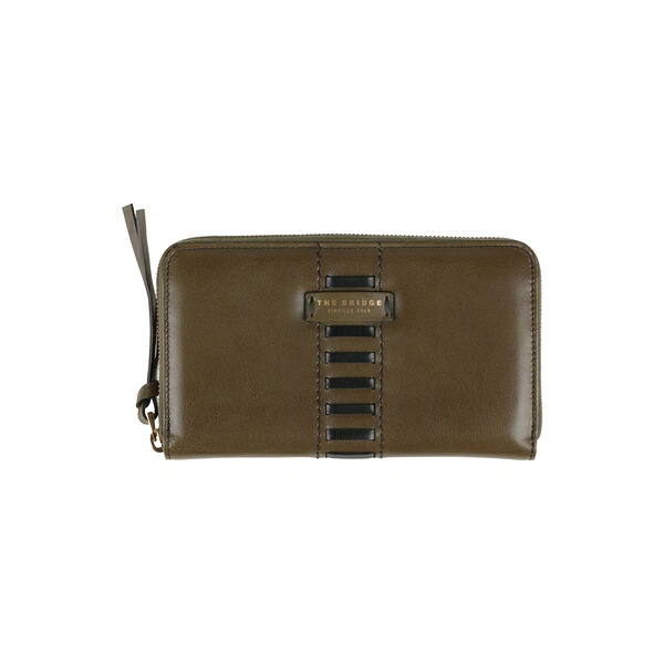 【貨物輸送無料】 ザ・ブリッジ レディース 紙入れ 付属品 Wallets Green