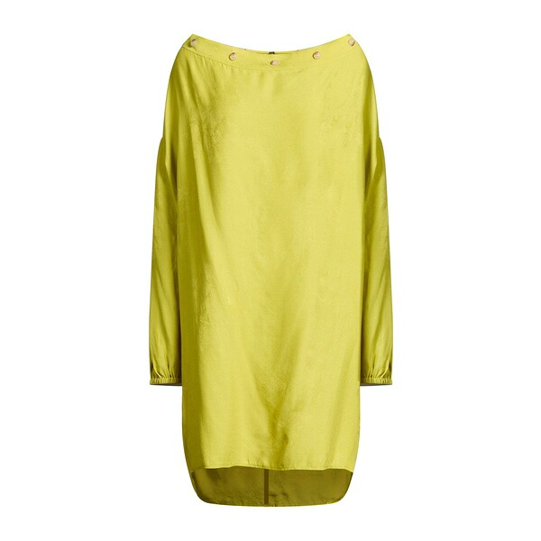 【送料無料】 マニラグレース レディース ワンピース トップス Mini dresses Green|asty