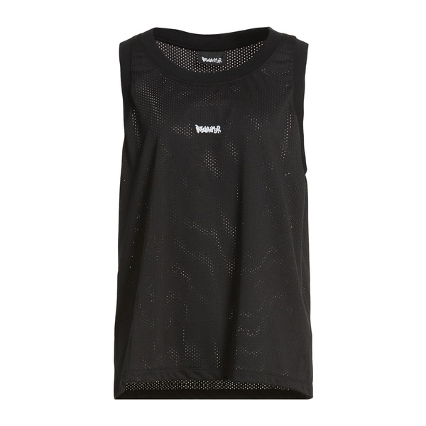 【貨物輸送無料】 ディスクレイマー レディース プルオーバー トップス Tank tops Black