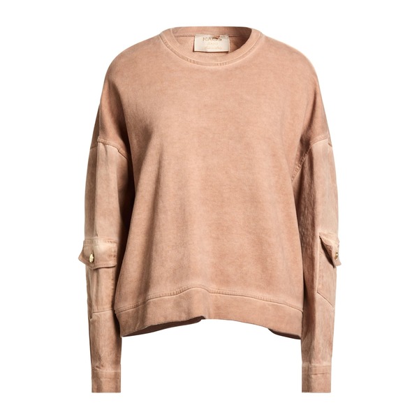 【貨物輸送無料】 騒々しい混乱 レディース パーカー・スウェットシャツ アウター Sweatshirts Brown