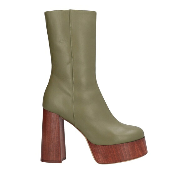 【貨物輸送無料】 ジア / RHW レディース ブーツ シューズ Ankle boots Green
