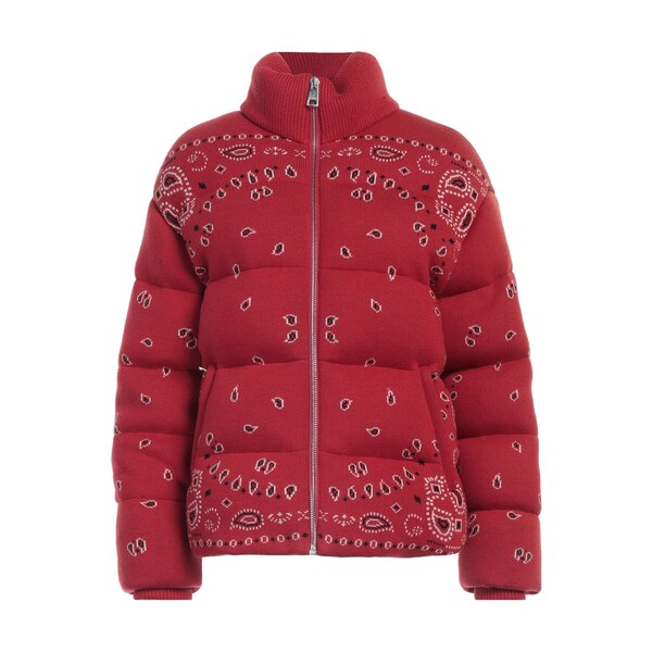 【貨物輸送無料】 アラヌイ レディース 上衣＆上衣 アウター Puffers Red
