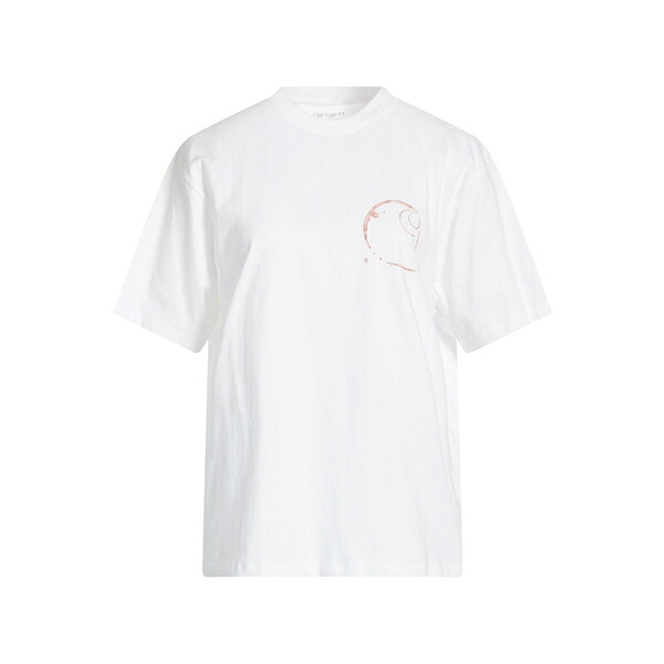【送料無料】 カーハート レディース Tシャツ トップス T-shirts White