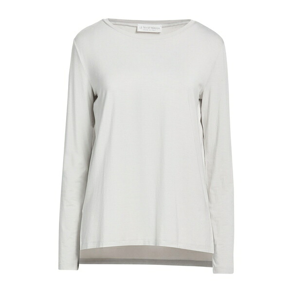 【貨物輸送無料】 ル トリコット ペルー共和国ジャ レディース ティーシャツ トップス T-shirts Grey レディースファッション-トップス