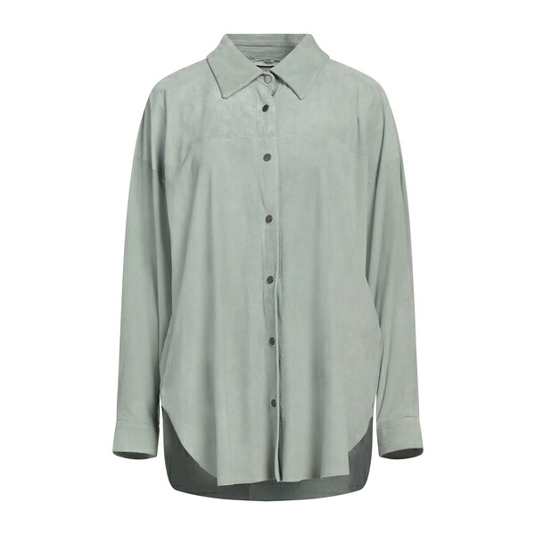 【送料無料】 サルバトーレ サントロ レディース シャツ トップス Shirts Green｜asty