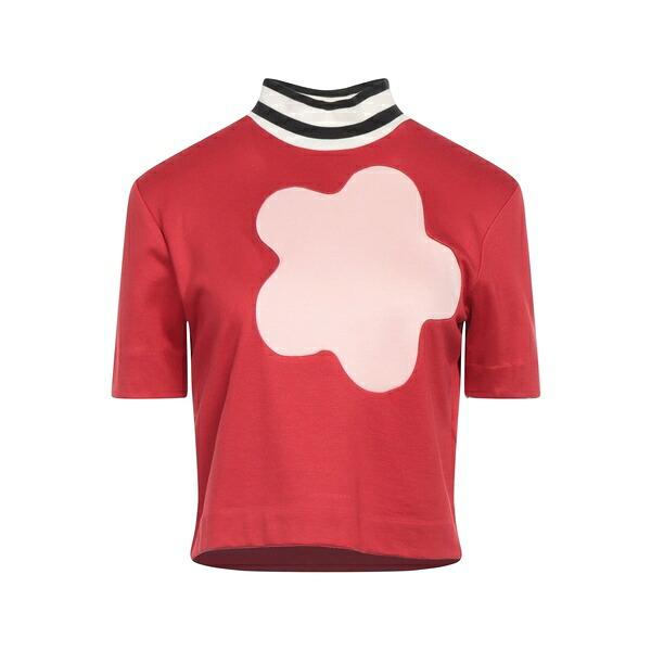 【貨物輸送無料】 ケンゾー レディース ティーシャツ トップス T-shirts Red レディースファッション-Tシャツ・カットソー-トップス