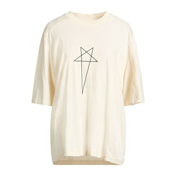 【貨物輸送無料】 リックオウエンス レディース プルオーバー トップス T-shirts White