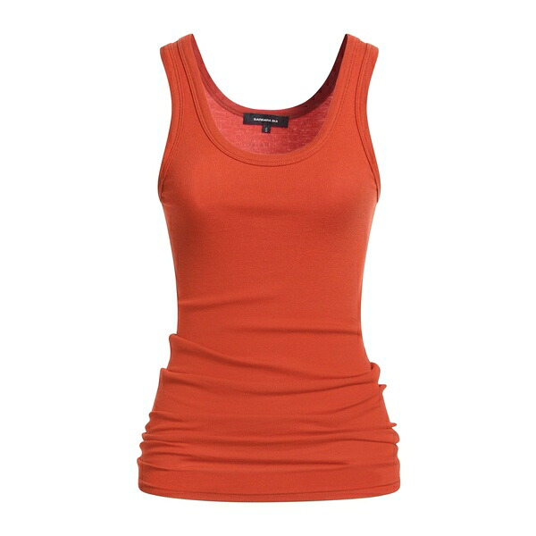【送料無料】 バーバラ ブイ レディース Tシャツ トップス Tank tops Orange｜asty 26,480円