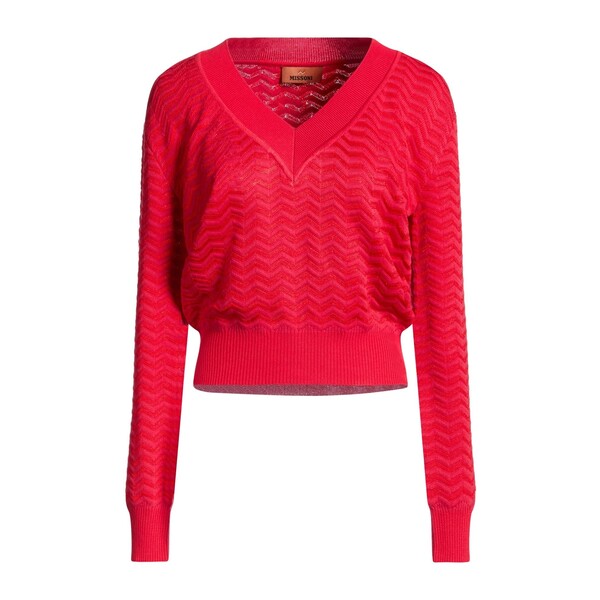 【送料無料】 ミッソーニ レディース ニット&セーター アウター Sweaters Orange｜asty