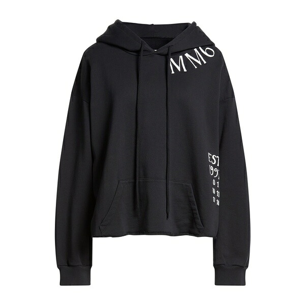 【貨物輸送無料】 マルタンマルジェラ レディース パーカー・スウェットシャツ アウター Sweatshirts Black