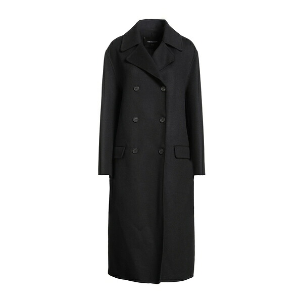 【貨物輸送無料】 ファビアナ フィリッピ レディース 上衣＆上衣 アウター Coats Black