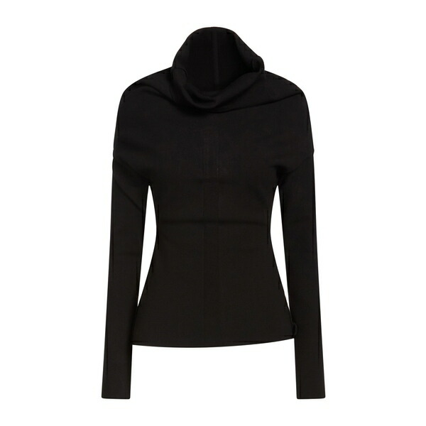 【貨物輸送無料】 リックオウエンス レディース 編み物\u0026スウェーター アウター Turtlenecks Black