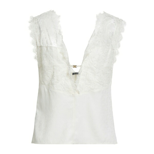 【送料無料】 ピンコ レディース Tシャツ トップス Tops White｜asty