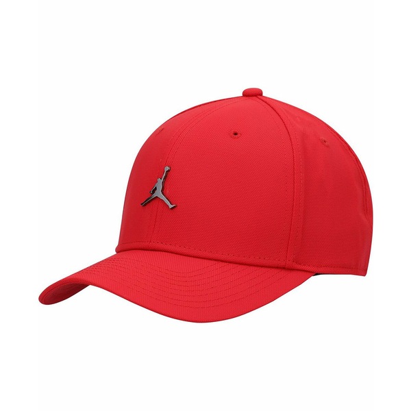 ジョーダン レディース 帽子 アクセサリー Brand Metal Logo Adjustable Cap Red 当季大流行