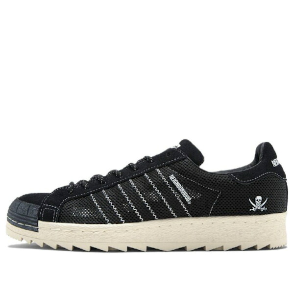 adidas アディダス メンズ スニーカー 【adidas x CLOT x NEIGHBORHOOD Superstar Black IE8879】  サイズ US_7.5(25.5cm)
