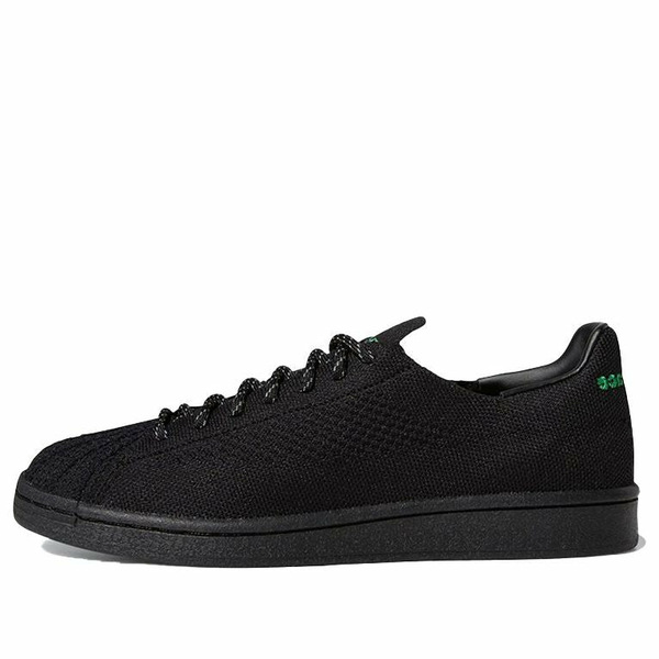 adidas アディダス メンズ スニーカー 【adidas x Pharrell Superstar Primeknit \u0027Black\u0027 GX0195】  大きさ US_M_4