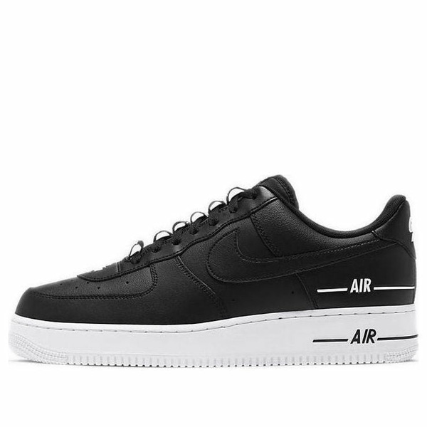 Nike ナイキ メンズ スニーカー 空軍 【Nike Air Force 1 \u002707 LV8 \u0027Double Air Pack - Black\u0027 CJ1379-001】  大きさ US_9(27.0糎)