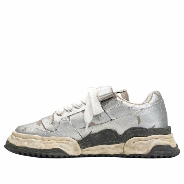 Maison MIHARA YASUHIRO ミハラヤスヒロ メンズ スニーカー 【Maison MIHARA YASUHIRO x KEITH OG Sole Film Attached Canvas Low ilver A15FW711-SILVER】  サイズ US_7.5(25.5cm)