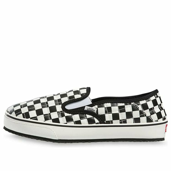 Vans バンズ メンズ スニーカー 【Vans Slip On Leisure Shoes Black/White Black And White VN0A4UWOIB8】  大きさ US_5.5(23.5糎)