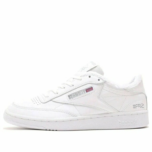 Reebok リーボック メンズ スニーカー 【Reebok atmos x #FR2 x Club C 85 \u0027White Grey\u0027 GZ4035】  大きさ US_5.5(23.5糎)