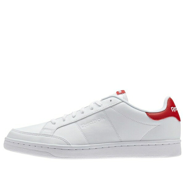 Reebok リーボック メンズ スニーカー 【Reebok Royal Smash White Sneakers Red BS6494】 サイズ US_10.5(28.5cm)|asty