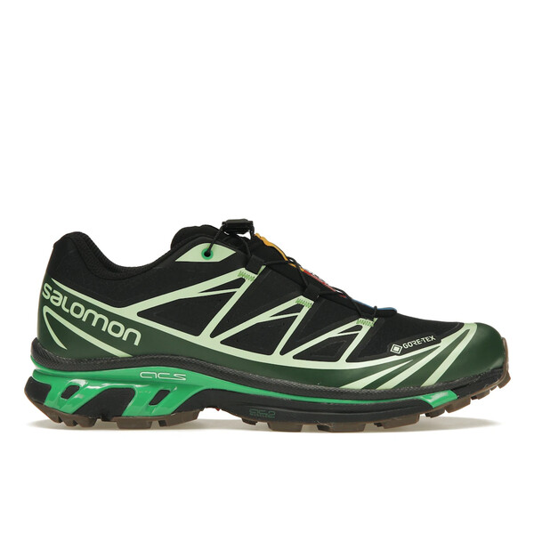 Salomon サロモン メンズ スニーカー 【Salomon Advanced XT-6 Gore-Tex Eden Green Ash】 サイズ US_6.5(24.5cm) Black/Eden/Green Ash画像