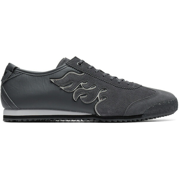 Onitsuka Tiger オニツカタイガー メンズ スニーカー 【Onitsuka Tiger Mexico 66 SD Flame Carrier Grey Black】 サイズ US_11.5(29.5cm) Carrier Grey/Black|asty