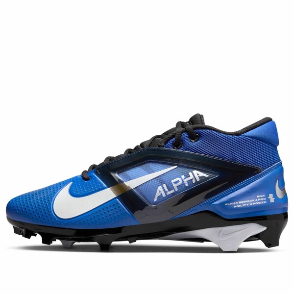 Nike ナイキ メンズ スニーカー  【Nike Alpha Menace 4 Pro \u0027Hyper Royal Metallic Silver\u0027 FD7037-400】  大きさ US_10.5(28.5糎)