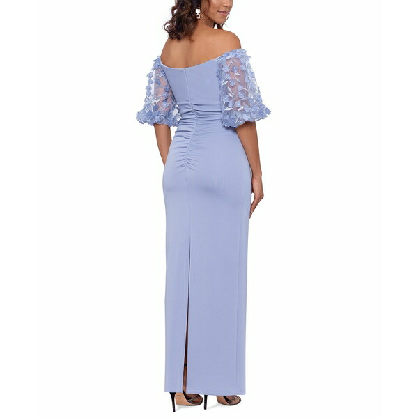 off the shoulder night gown
