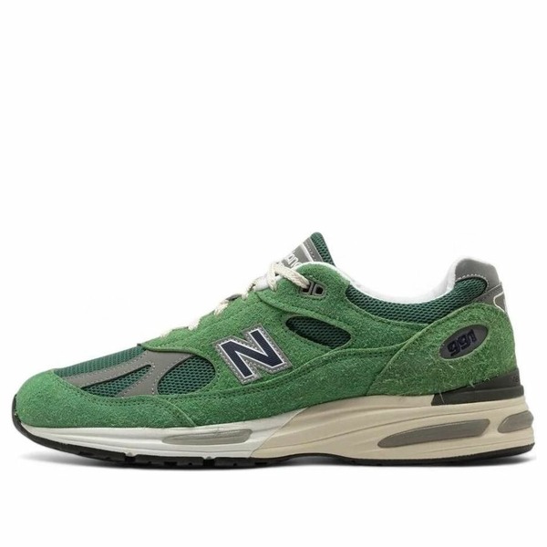 New Balance ニュー平衡にする メンズ スニーカー  【New Balance 991v2 Made インチ UK \u0027Mineral Green\u0027 U991GV2】  大いさ US_9.5(27.5糎) 靴-スニーカー