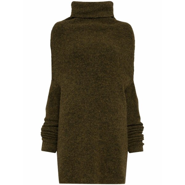 リックオウエンス レディース 編み物\u0026プルオーバー アウター Shroud jumper Neutrals