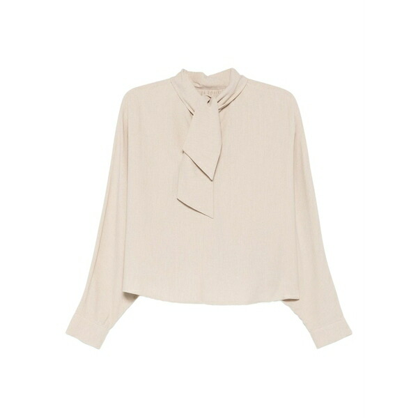 アリジ レディース プルオーバー トップス Long sleeve blouse Neutrals