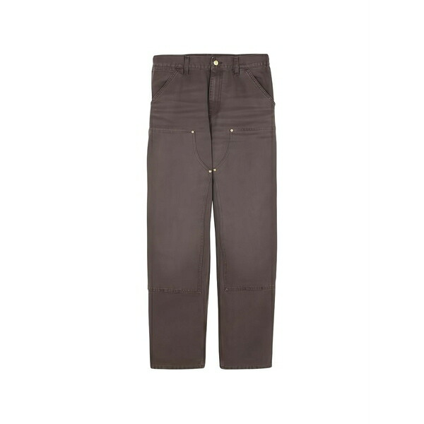 鉄道車両ハート形 メンズ ジーンズズボン下 ボトムス Straight-leg trousers Brown