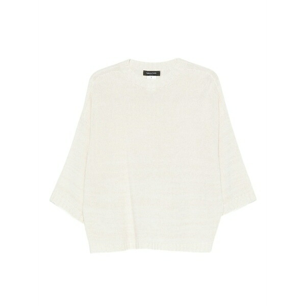 ファビアナ フィリッピ レディース ジレー アウター Knitted sweater Neutrals