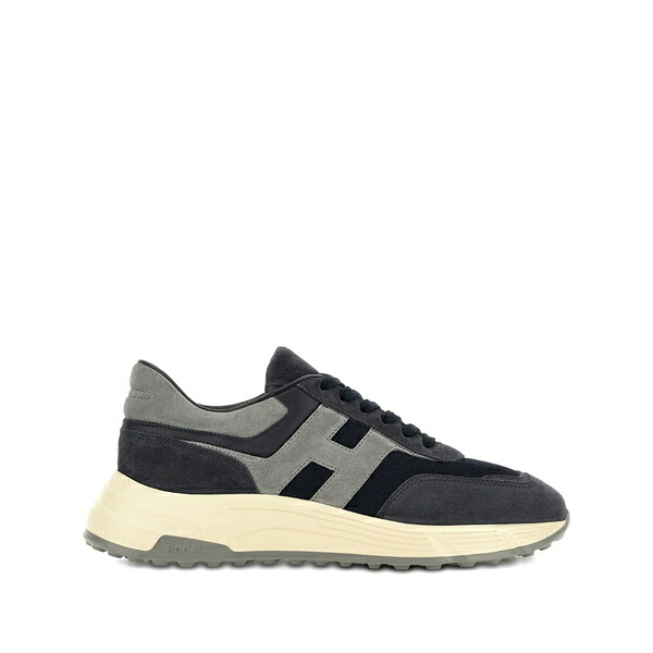 ホーガン メンズ スニーカー シューズ Hyperlight leather sneakers Blue|asty