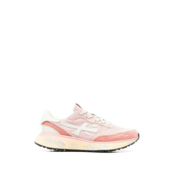 プレミアータ レディース スニーカー シューズ Appliqu?? sneakers Pink｜asty
