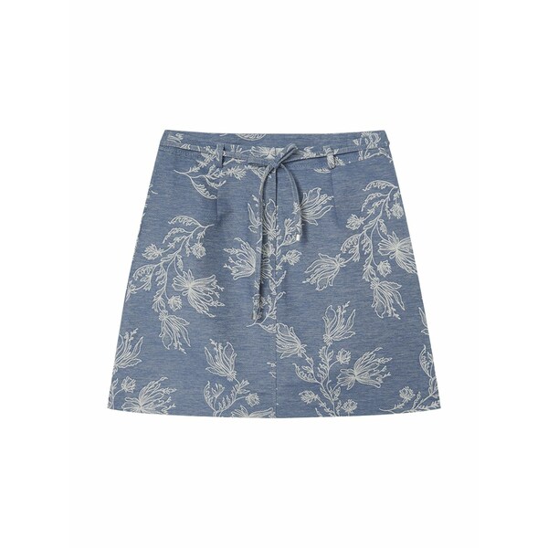 ポーツ 1961 レディース スコート ボトムス Floral a-line mini skirt Blue
