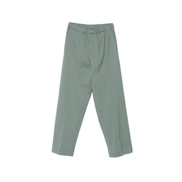 コスチュームメイン メンズ カジュアルパンツ ボトムス Pajama elasticated trousers Green|asty