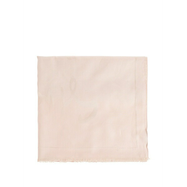 ジバンシー レディース 消音装置・袈裟・えり巻き 佩び物 Fringed scarf Pink