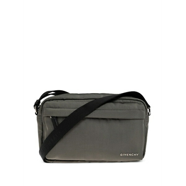 ジバンシー メンズ ショルダーバッグ バッグ Medium zip cross body bag Grey｜asty
