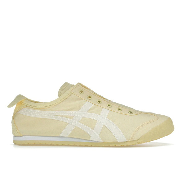 ASICS アシックス メンズ スニーカー 【Onitsuka Tiger Mexico 66 Slip-On Yellow Cream】 サイズ US_11.5(29.5cm) Yellow/Cream｜asty