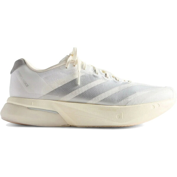 adidas アディダス メンズ スニーカー  【adidas Adizero Boston 13 Kith White Silver Metallic】  大いさ US_12(30.0糎) White/Silver Metallic/Grey メンズ靴-スニーカー