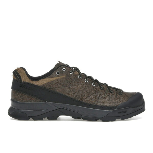 Salomon サロモン メンズ スニーカー  【Salomon X-ALP Low Distressed Leather Dark Earth Black】  サイズ US_7.5(25.5cm) Dark Earth/Black/Deep Lichen Green
