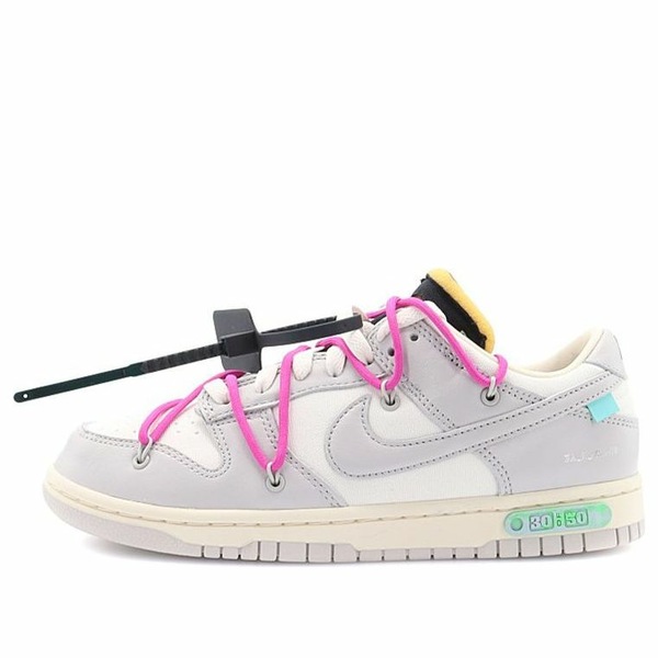 Nike ナイキ メンズ スニーカー ダンク 【Nike x Off-White Dunk Low \u0027Lot 30 of 50\u0027 DM1602-122】  大きさ US_M_3.5