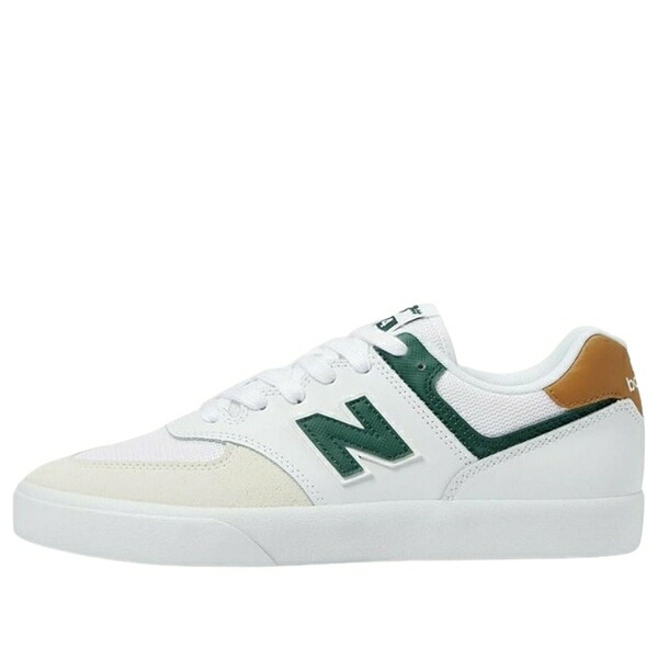 New Balance ニュー平衡にする メンズ スニーカー 【New Balance 574 Vulc \u0027White Nightwatch Green\u0027 NM574VRP】  大いさ US_7(25.0珊) メンズ靴-靴
