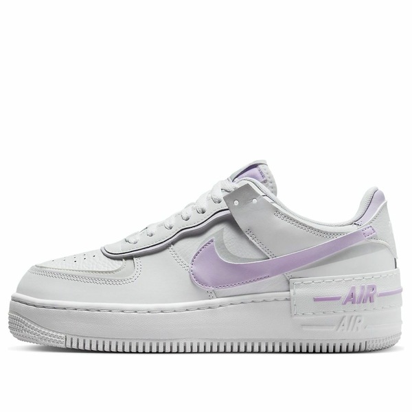Nike ナイキ レディース スニーカー  【(WMNS) Nike Air Force 1 Shadow \u0027White Lilac Bloom\u0027 FN6335-102】  大いさ US_8.5(25.5珊) 靴-スニーカー-レディース靴