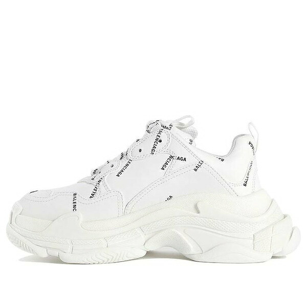 Balenciaga バレンシアガ レディース スニーカー  【(WMNS) Balenciaga Triple S Sneaker \u0027All Over Logo - White\u0027 524039W2FA19010】  大いさ US_9(26.0糎)