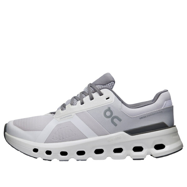 On Running オン ランニング メンズ スニーカー Grey 【On Running Cloudrunner 2 'Frost White' 3ME10140622】 サイズ US_7.5(25.5cm)｜asty