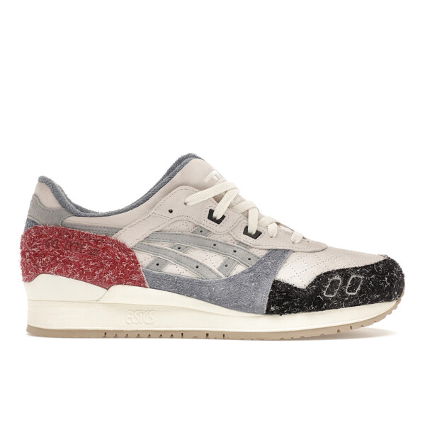 ASICS アシックス メンズ スニーカー 【ASICS Gel-Lyte III Remastered Kith Seoul】 サイズ US_12(30.0cm) Off-White/Black/Chambray/Red